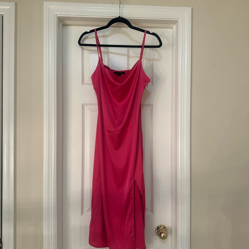 Pink Slip Dress